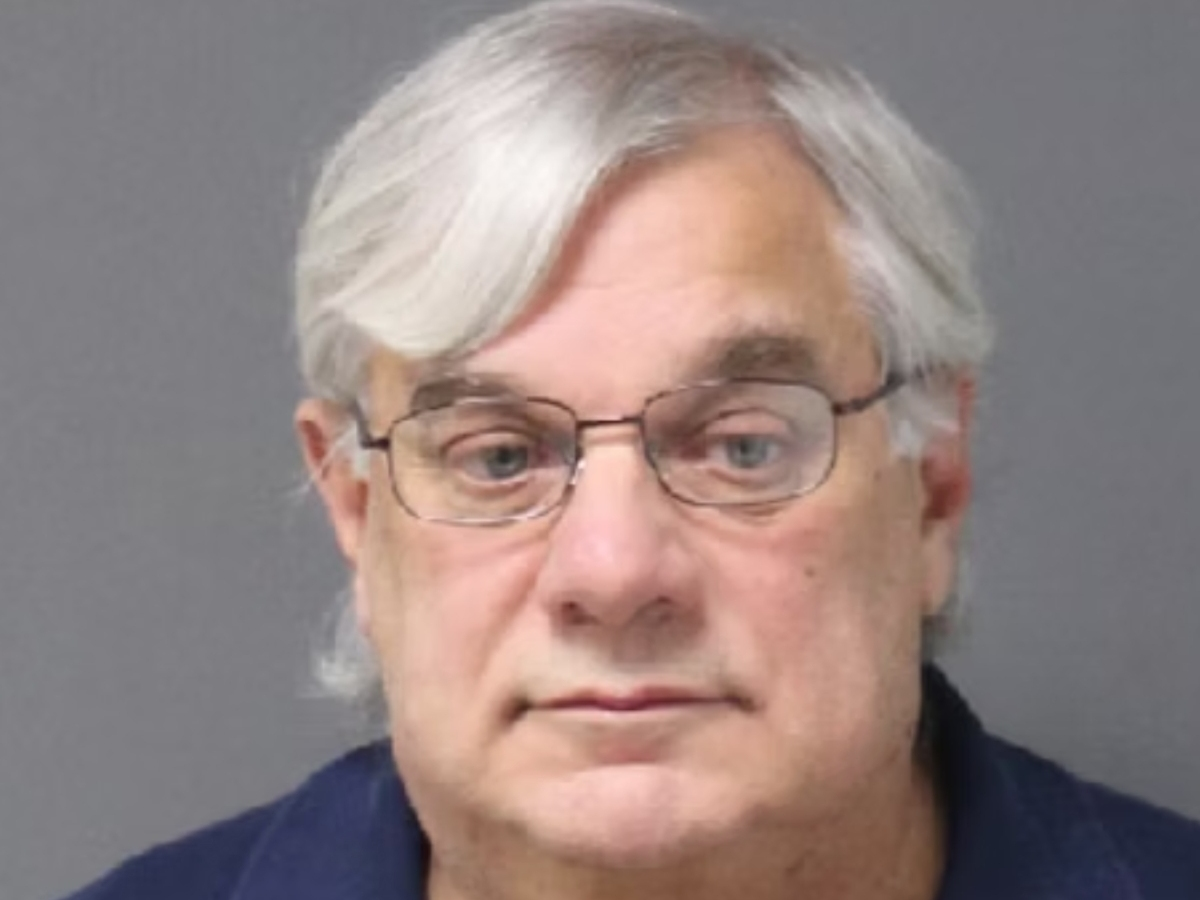 The booking image of John Farrar.