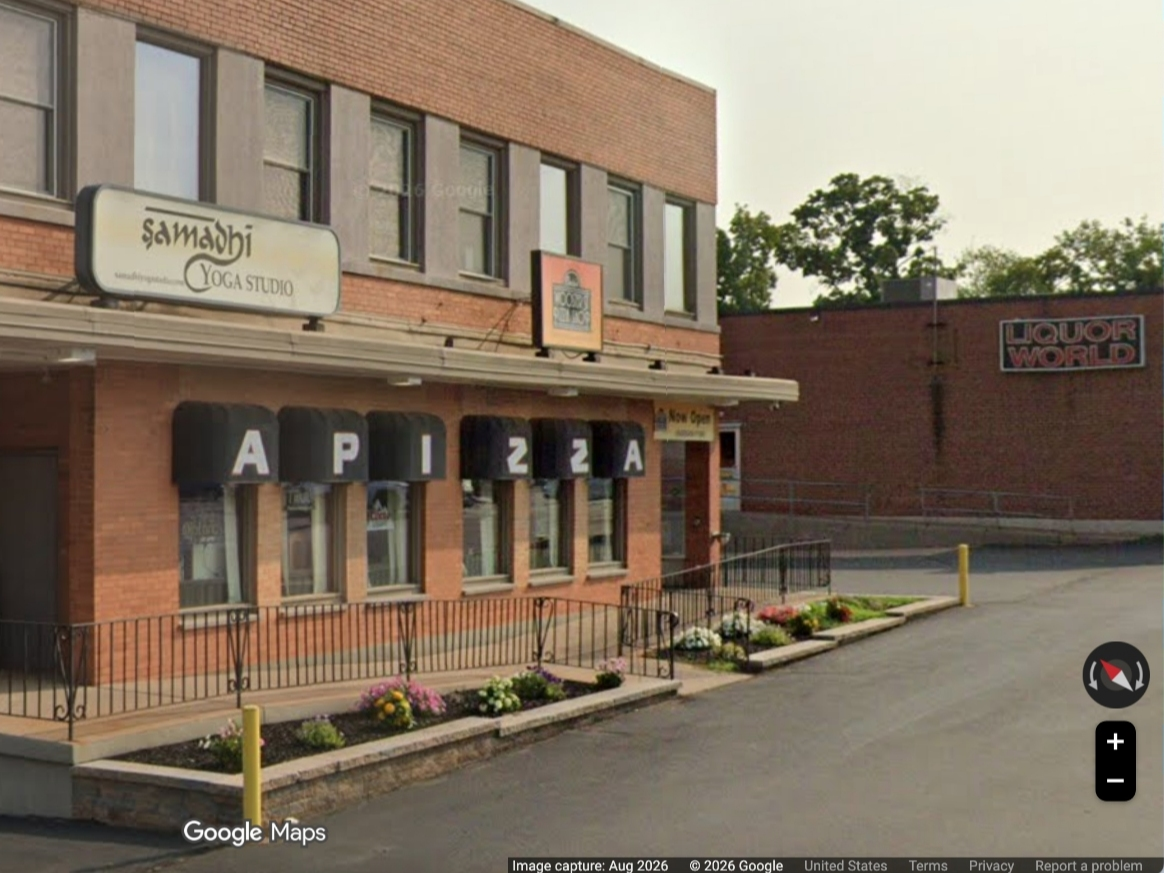 Randy's Wooster Street Pizza Shop in Manchester.