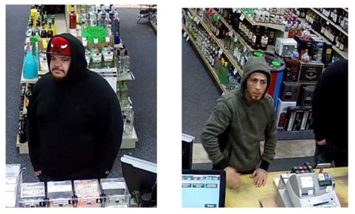 Suspects in a string of car burglaries are being sought.