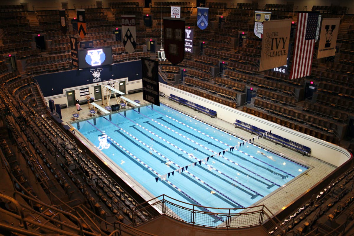 The pool at Yale University in New Haven.