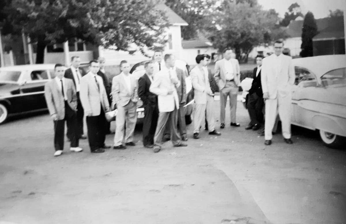 A photo taken in Enfield nearly 60 years ago.