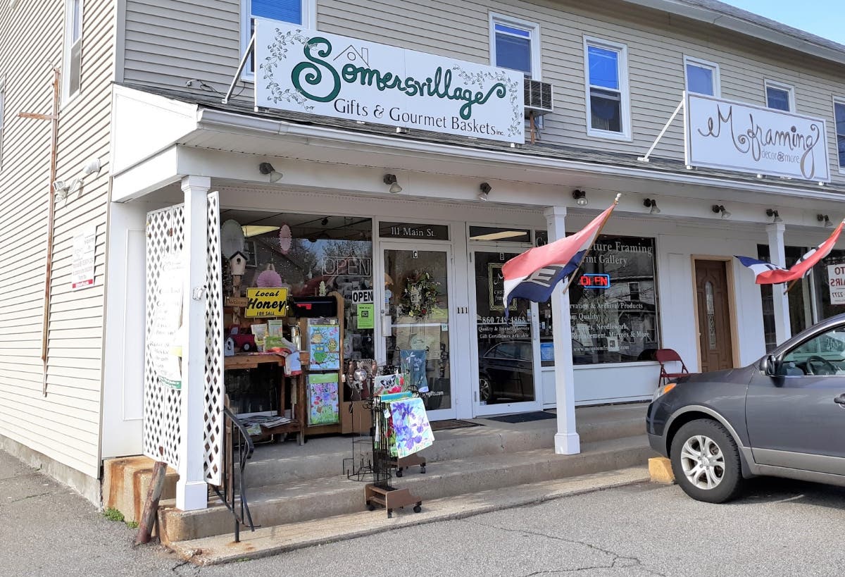 Somersvillage Gifts & Gourmet Baskets on Route 190 in Somersville.