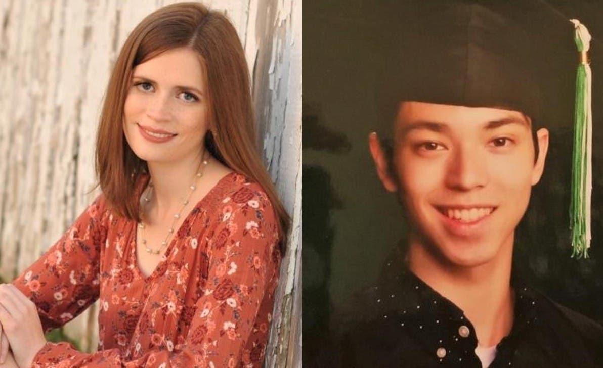 Hannah Phelps and Aaron Longo.