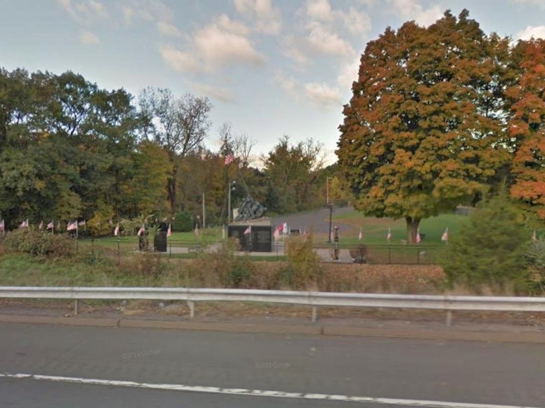 The Iwo Jima Survivors Memorial Park in New Britain, CT.