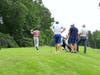 Ellington Ridge assistant pro Scott Vroman tees off on the 10th hole.