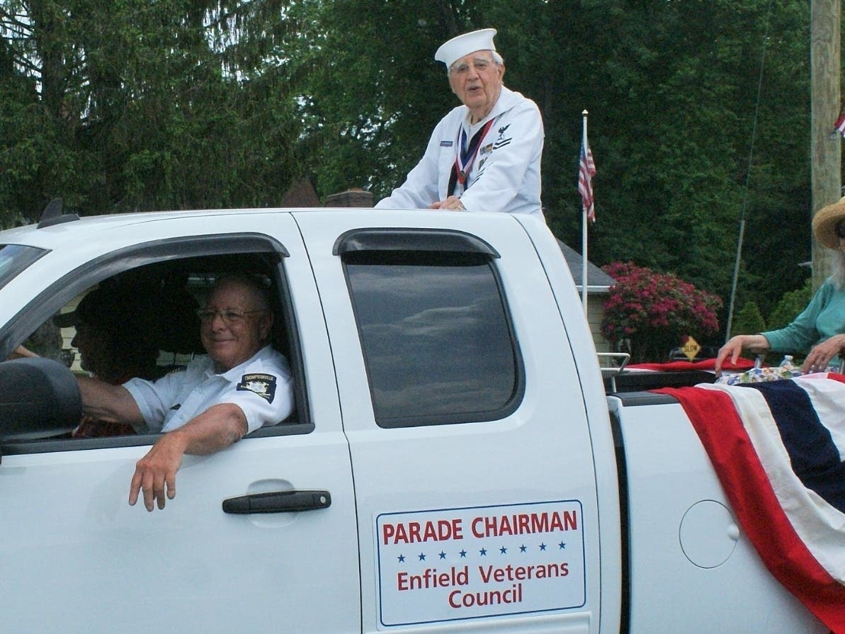 Longtime Enfield Veterans Council chairman Ted Plamondon Jr. passed away Tuesday.