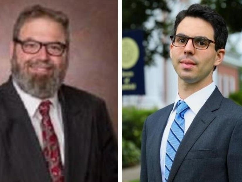 District 1 councilor Joe Bosco and challenger Michael Ballard.