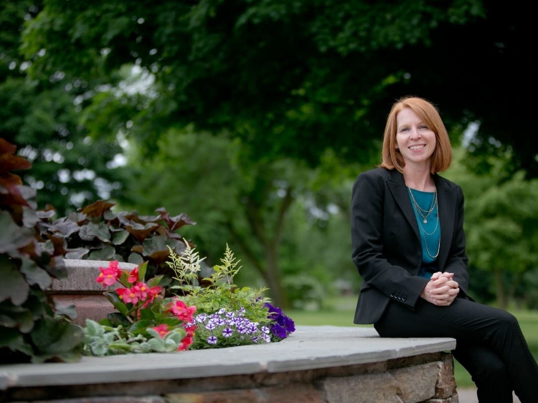 Gina Cekala is seeking to retain an at-large seat on the Enfield Town Council.