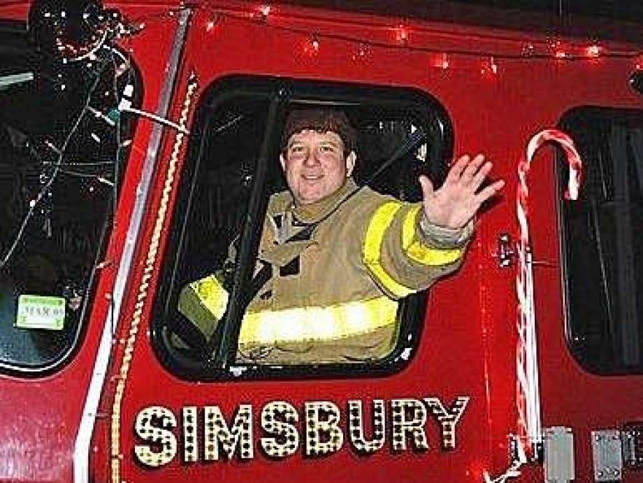 Simsbury firefighter JT Huber is recovering from severe burns at Bridgeport Hospital.