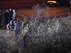The scene of a fatal pickup truck crash Sunday night in East Windsor.