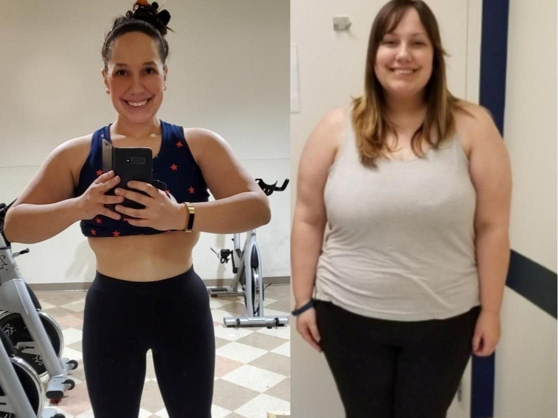 West Hartford resident Ally Rocha credits a strict diet with helping her lose more than 100 pounds over the past year.
