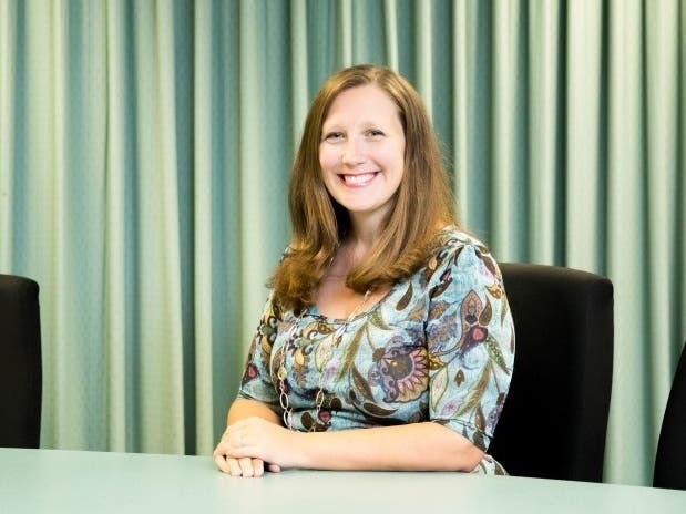 Former Enfield Board of Education member Sarah Selvaggi-Hernandez. 