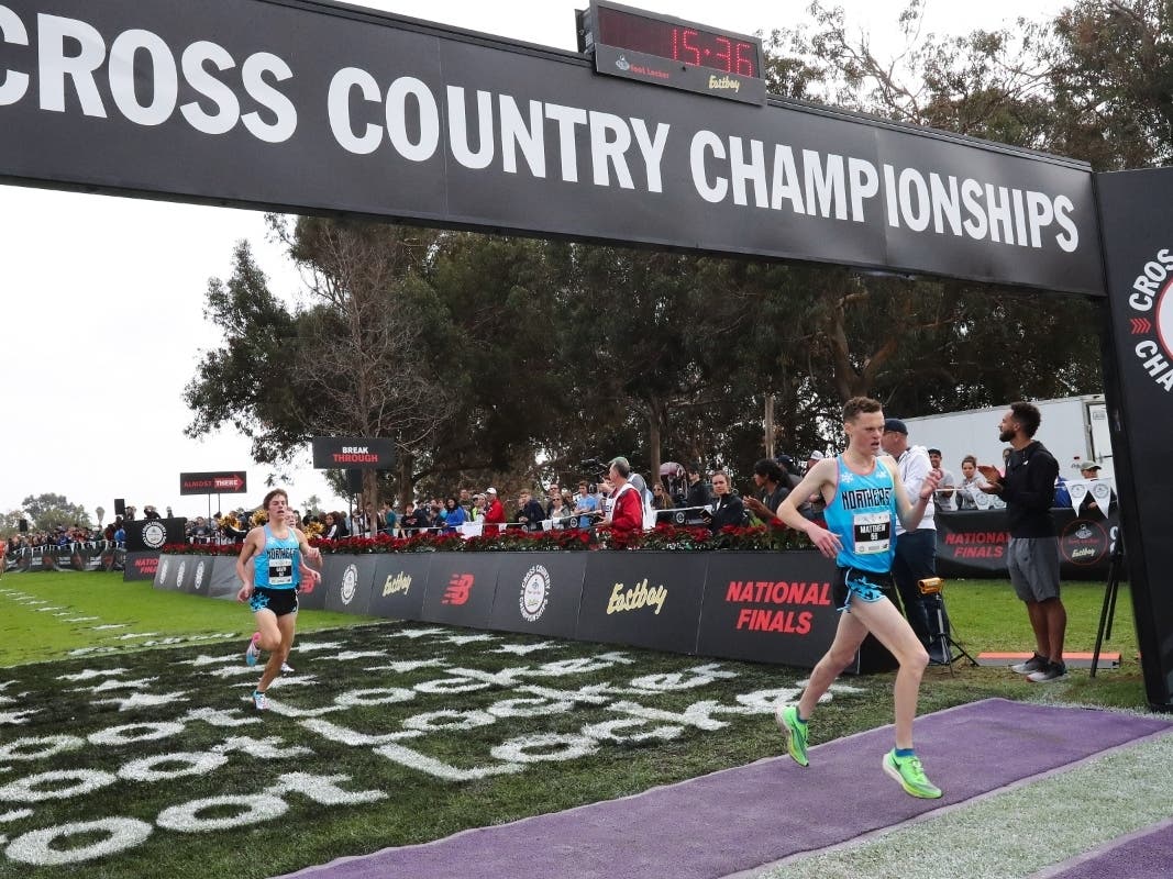 Matthew Farrell of Glastonbury and Gavin Sherry of West Hartford finished within a second of each other at the Foot Locker Nationals.