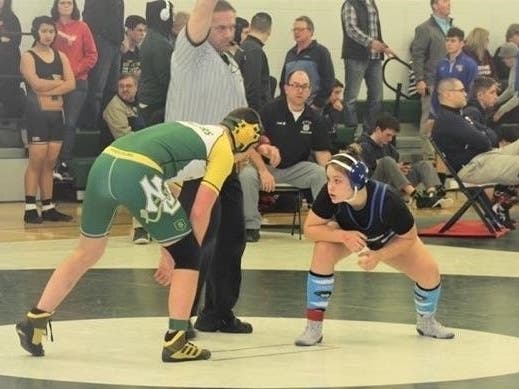 Freshman Samantha Hall of the Suffield/Windsor Locks co-op team is among 75 girls who will compete this weekend.