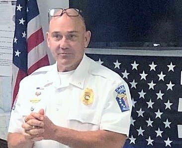 Deputy Police Chief Fred Hall retired last week after more than three decades of service to the town of Enfield.