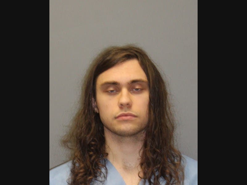 The booking photo of Henri Serkosky, 23.