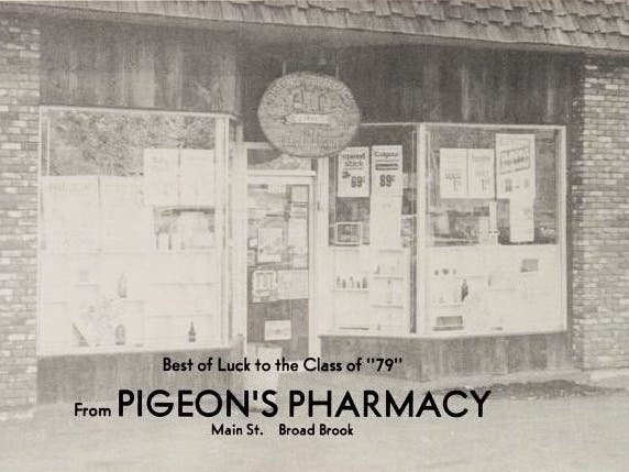 A former longtime business in an historic building in Broad Brook.