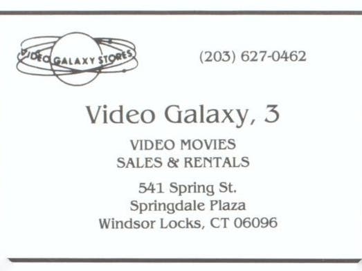 An old ad for a type of business which is nearly extinct in 2020.