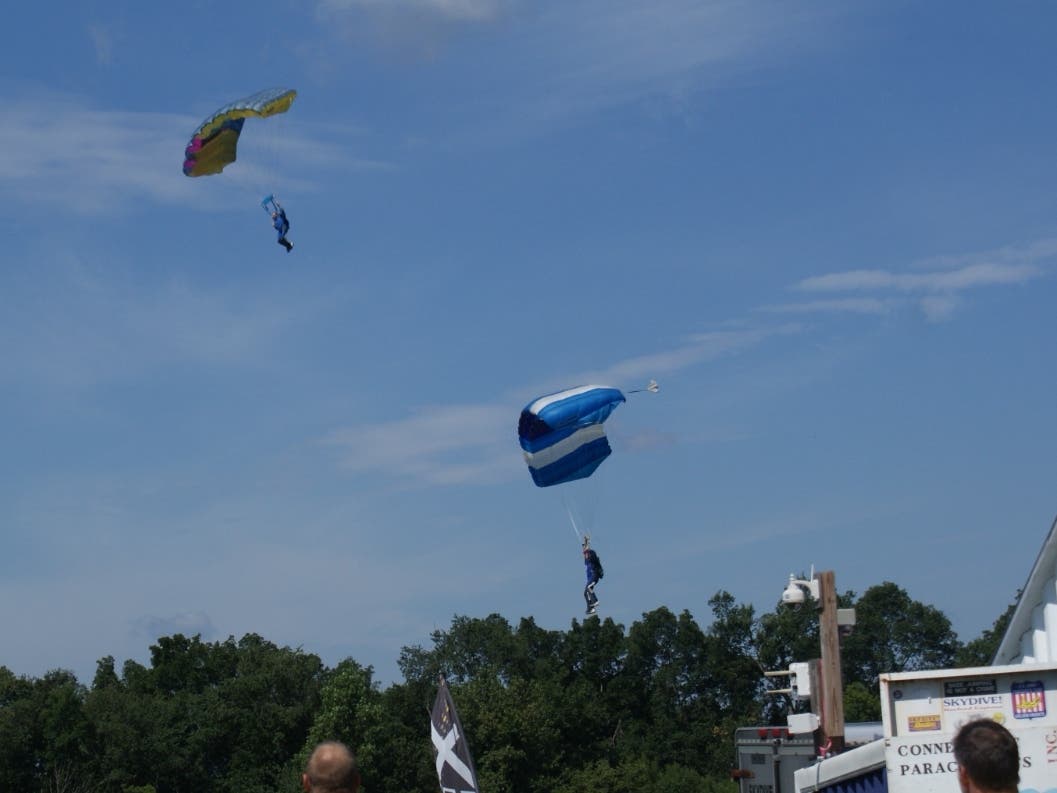 Patch asked readers to nominate their favorites as Ellington Business of the Year, and many raved about Connecticut Parachutists Inc.