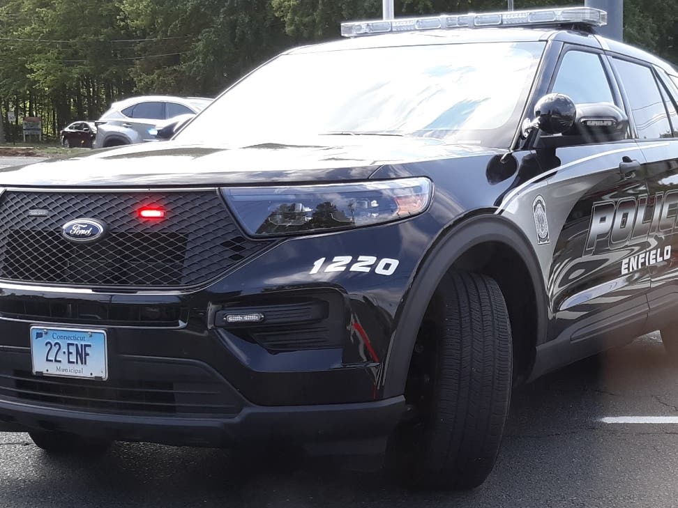 Enfield police are searching for suspects involved in a shooting incident at High and Prospect streets Thursday night.