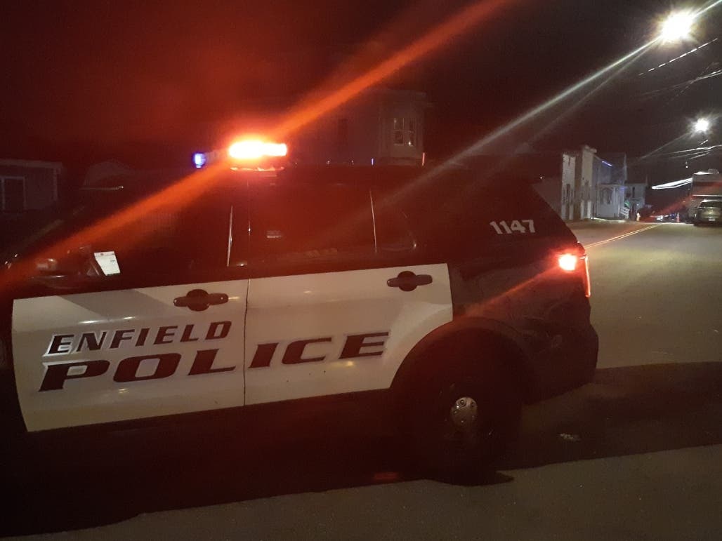 A police report provides details of a bloody double homicide which took place inside an apartment in Enfield Sunday evening.
