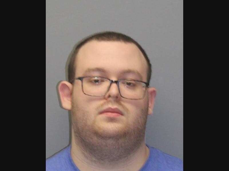 The South Windsor police booking photo of Drew McFarland.