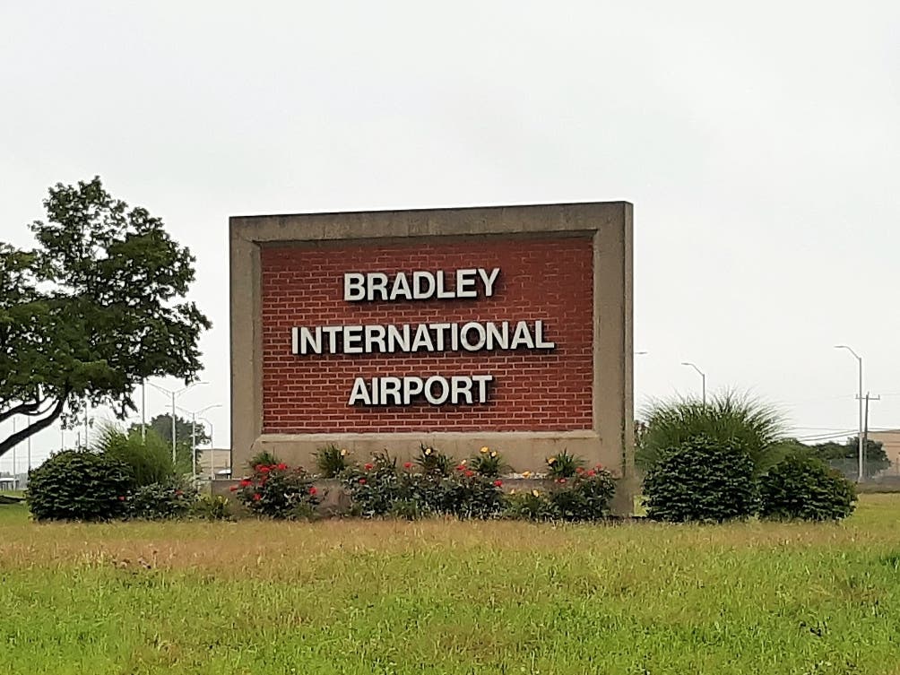 State troopers at Bradley International Airport in Windsor Locks arrested a pair of women following an incident on a JetBlue flight early Sunday afternoon.