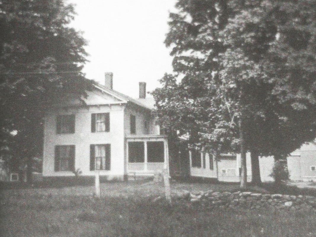 An old house which still stands on what used to be known as Gowdy Road in Somers.