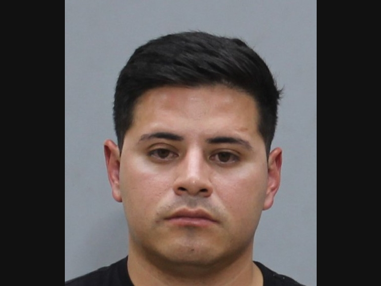 The Vernon police booking photo of Jaime Solis, 29.