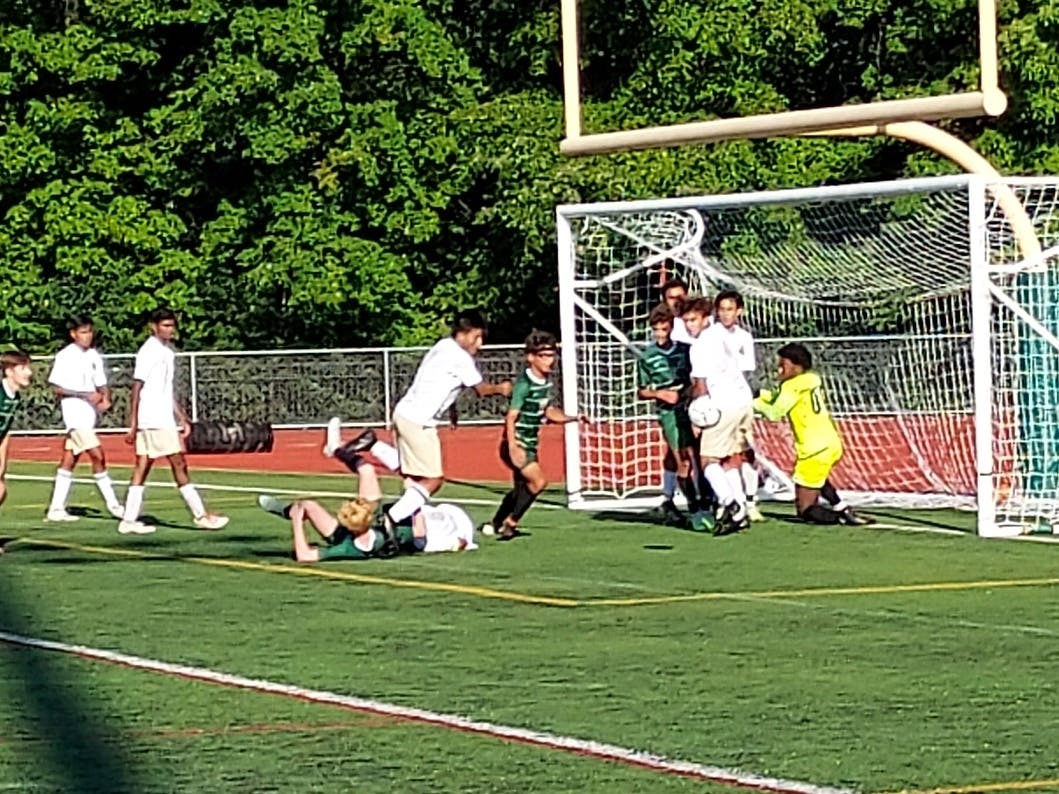 East Hartford and Enfield engaged in a nailbiter in the season opener Thursday, with the Hornets scoring the game's lone goal.