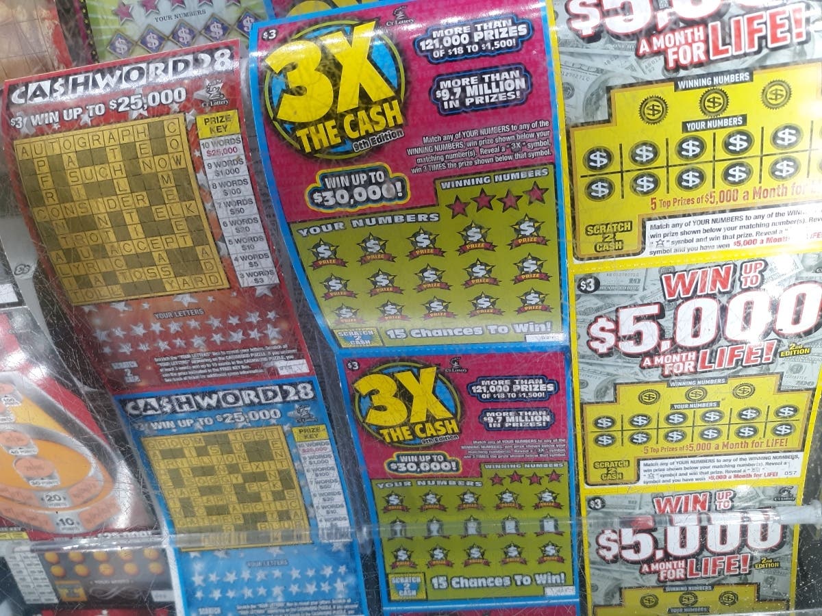 The top prize in the CT Lottery's Cashword 30 game was recently claimed by an Enfield resident.