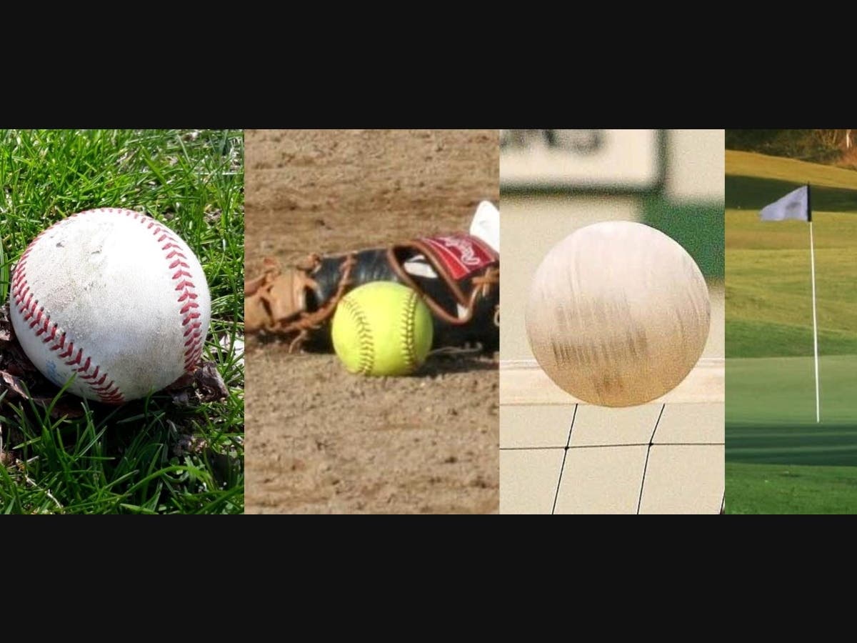 A recap of results from Tuesday's CIAC state tournament competition in high school baseball, softball, volleyball and golf.