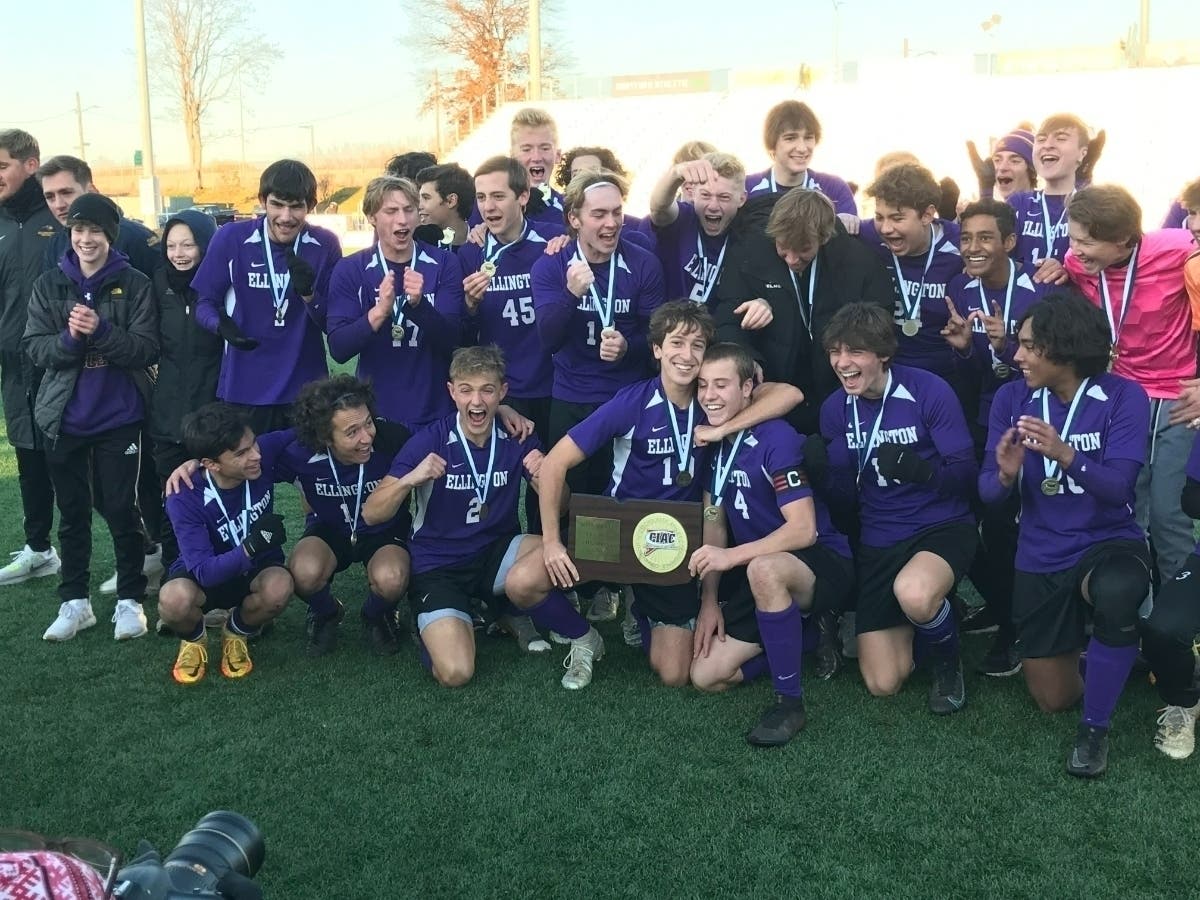 Ellington captured the Class M boys soccer championship in 2022.