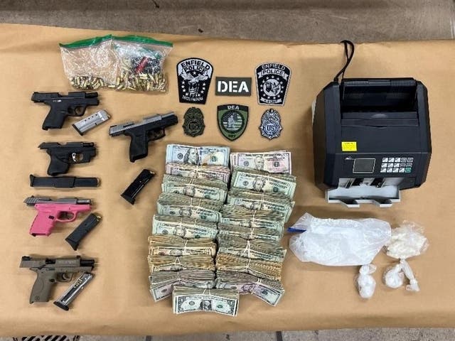 $2 Million Bond Set For Enfield Man Charged With Drug, Firearm Crimes ...