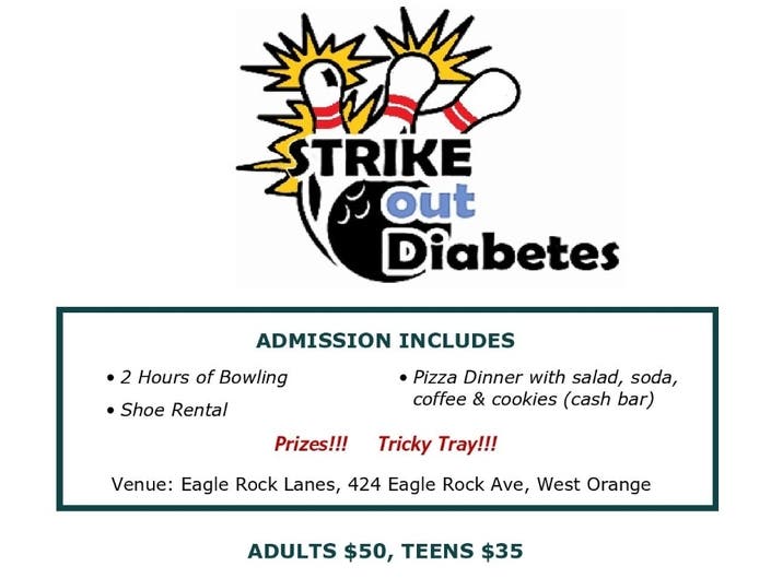 FDR Strike Out Diabetes Flyer