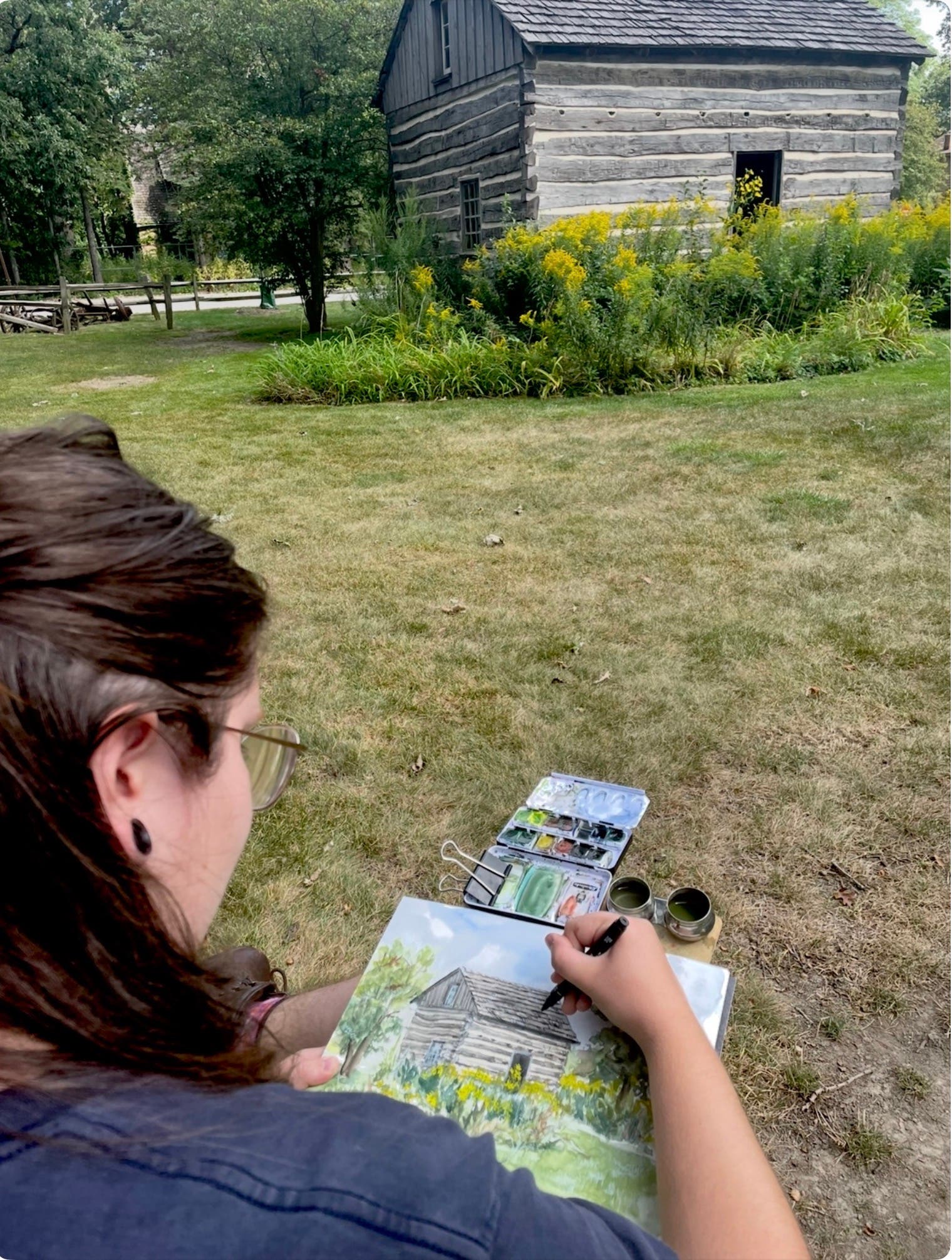 Plein Air Event at the Deerfield Historic Village
