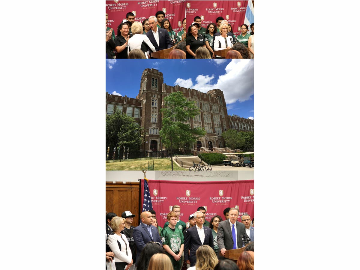 Robert Morris University Illinois and Steinmetz High School Partnership