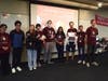 This year's winning team created a moveable wall for use in classrooms.