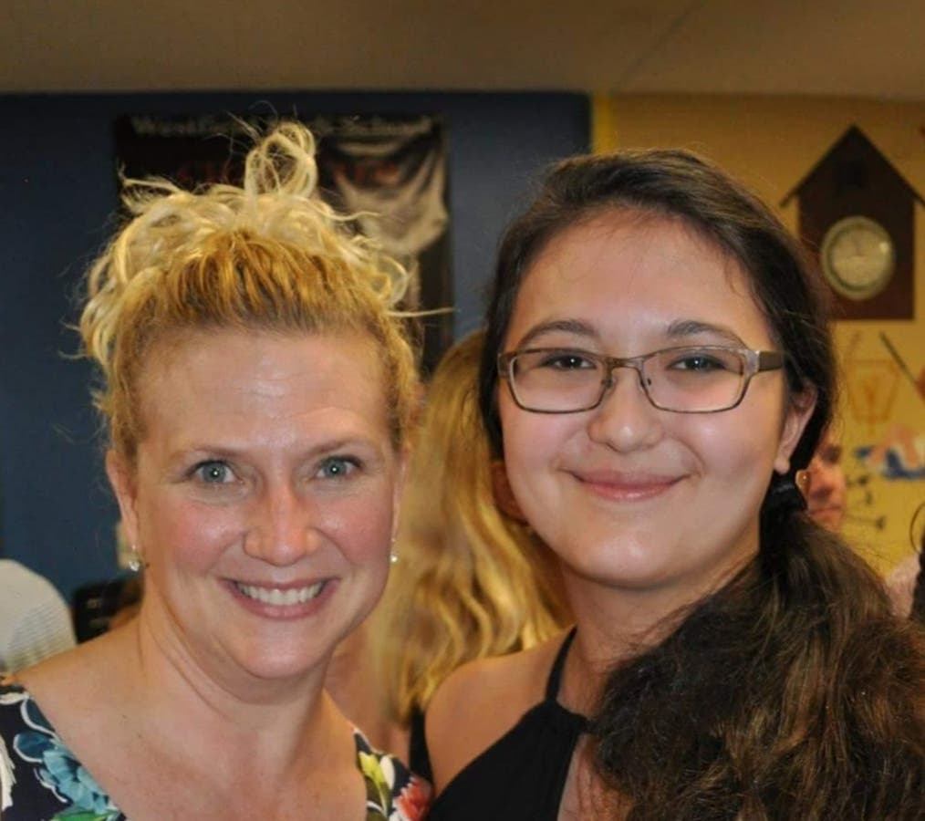 Dee Hampton, left, and her daughter Cate Cheng
