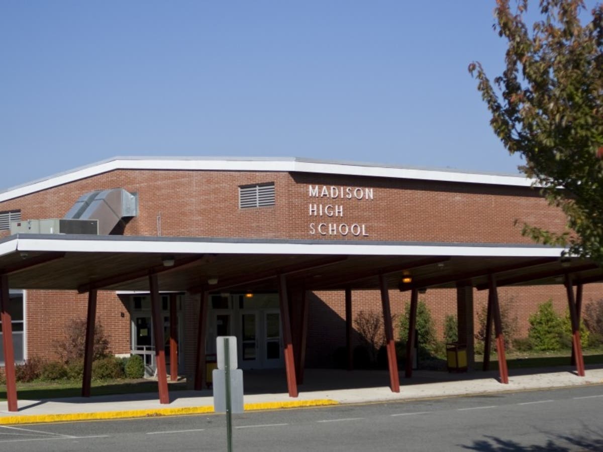 Madison High School students were told Adolph Hitler was a 'good leader' in a presentation. 