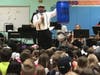 Southern Boulevard School learned the Charleston, sang 'Happy Birthday' and sealed up a time capsule. 