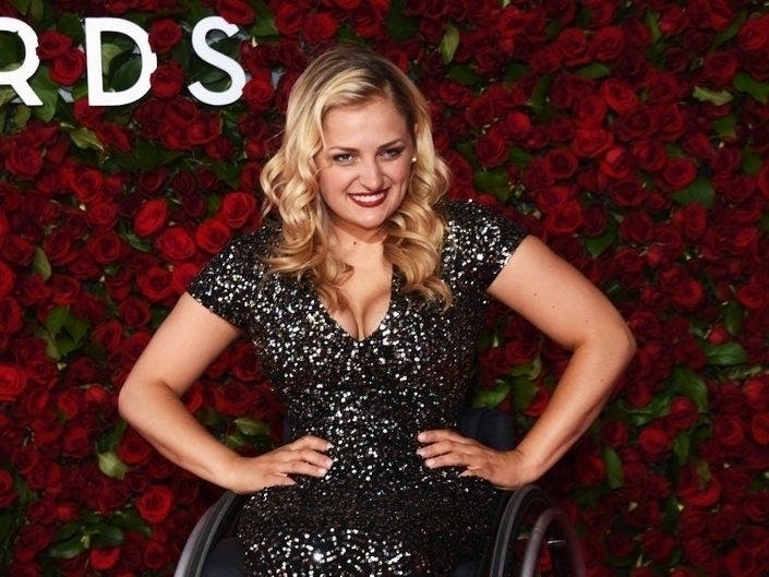 Actress Ali Stroker attends the 70th Annual Tony Awards at The Beacon Theatre on June 12, 2016 in New York City. 