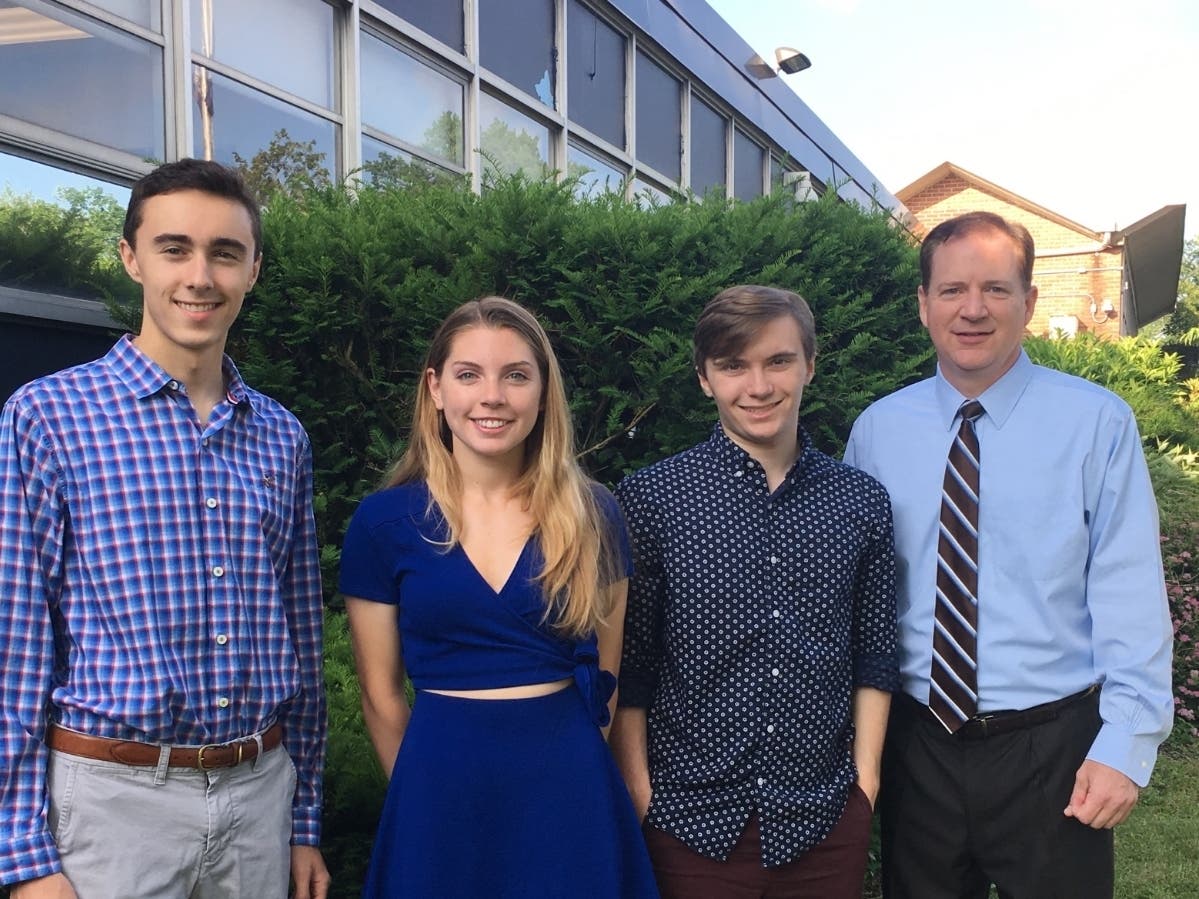 Collin Goldbach, Kaitlin Pinaire, and Brad Rindos were selected as officer candidates.