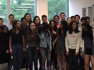 Millburn High School juniors who are showing outstanding promise were honored. 