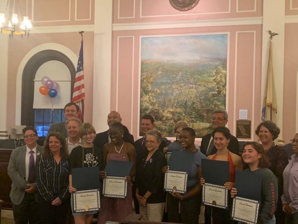 Lavender ceremony honors lesbian, gay, bisexual, transgender, queer, intersex, and allied students.