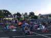 A gathering of residents enjoyed food, music and an outdoor movie. 