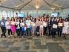 A group of new American citizens made it official at a naturalization ceremony at Kean University. 
