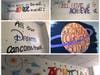 Wyoming Elementary School now has new motivational artwork in the restroom. 