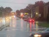 The flash floods caused by Monday's storm put some motorists in a precarious situation, police said.