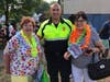 The annual event fought crime through community engagement with food, games and music designed to 'give crime a going away party.'